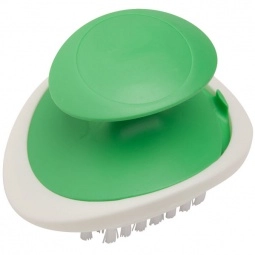 Solid Green Promotional Palm Vegetable Brush