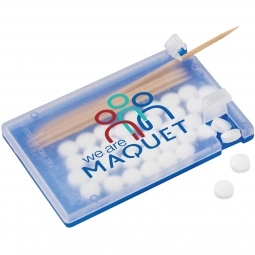 Custom Mints and Toothpick Dispenser - Business Card