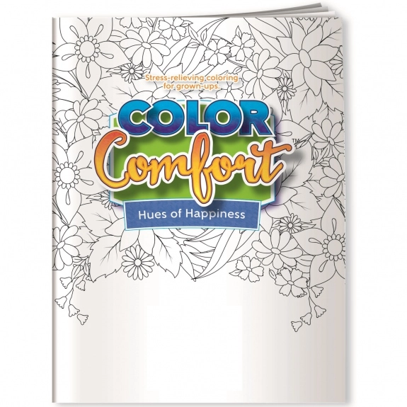 Color Comfort Adult Custom Coloring Books - Flowers