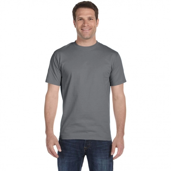 Gravel Gray Gildan DryBlend 50/50 Logo T-Shirt - Colors