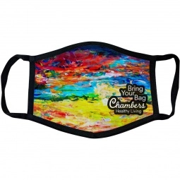 Full Color 3-Layer Reusable Custom Face Mask
