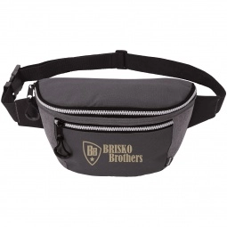 Charcoal KOOZIE&#174; Rowdy Promotional Fanny Pack Cooler