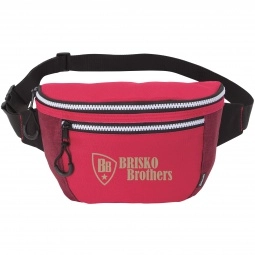 Red KOOZIE&#174; Rowdy Promotional Fanny Pack Cooler