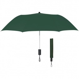 Forest Green Auto-Open Folding Custom Umbrellas