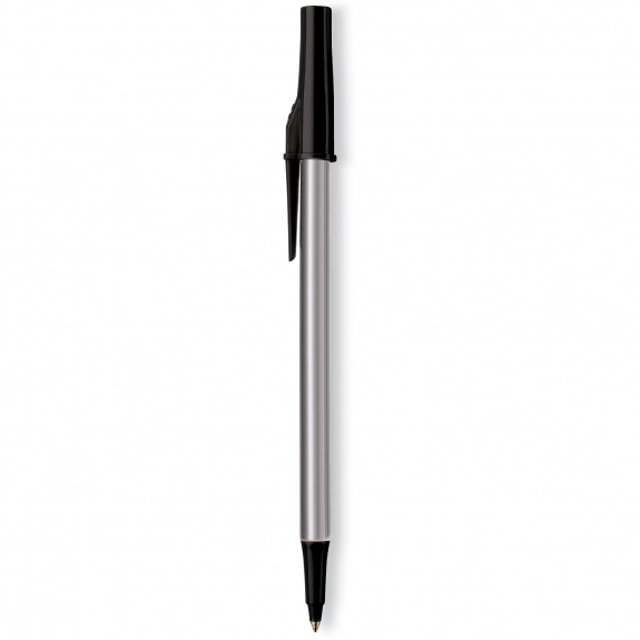Silver/Black Paper Mate Stick Imprinted Pen 