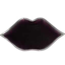 Purple Lips Shaped Custom Cold Pack