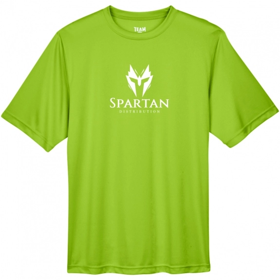 Team 365 Zone Performance Custom T-Shirt - Men's - Acid Green