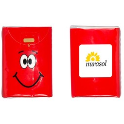 Front & Back - Full Color Goofy Group Mini Custom Tissue Packets