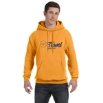 Gold - Hanes Ecosmart Custom Hooded Sweatshirt - Unisex