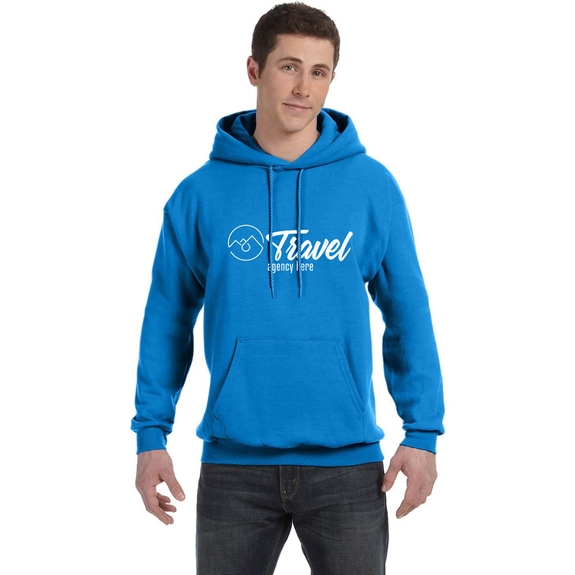 Bluebell Breeze - Hanes Ecosmart Custom Hooded Sweatshirt - Unisex