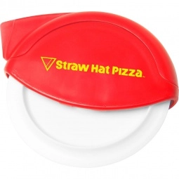 Solid Red Supreme Promotional Pizza Cutter
