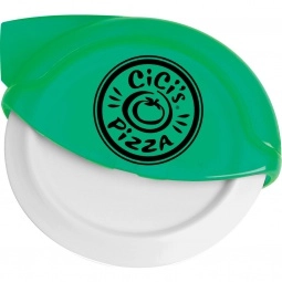 Translucent Green Supreme Promotional Pizza Cutter