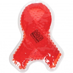 Red - Aqua Pearls Promotional Hot/Cold Pack - Ribbon