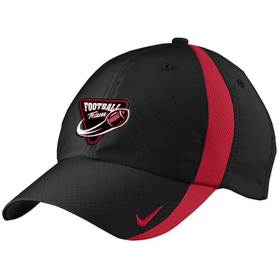 Black/gym red - Nike&#174; Sphere Performance Branded Cap