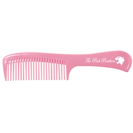 Pink Logo Handle Promotional Comb
