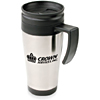 Promotional Insulated Stainless Steel Straight Side Auto Mug - 16 oz. with Logo