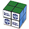 Promotional Original Rubik&prime;s ? Cube � Puzzle - 4 panel with Logo