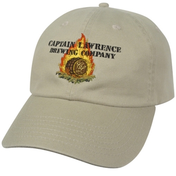 Laundered Chino Twill Unstructured Cap with Sewn Eyelets and Tuck Away Fabric Closure Promotional Customized with Logo