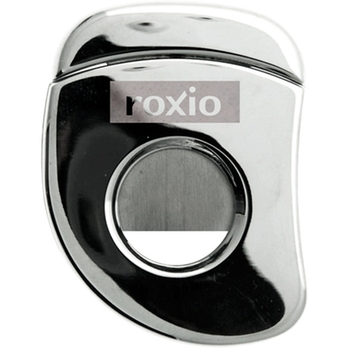 Promotional Your associates will proudly display this elegant silver-tone cigar cutter laser engraved with your logo.