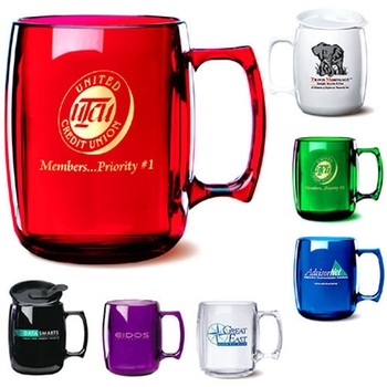 Promotional With more room than most, this promotional mug is a great long term way to advertise.