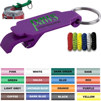 Promotional A rectangular imprint area makes this beverage wrench an even more powerful promotional product.
