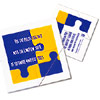 Promotional Brain Teaser Puzzle / Coaster with Logo