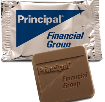 Promotional Simple and elegant, chocolate makes people happy!
