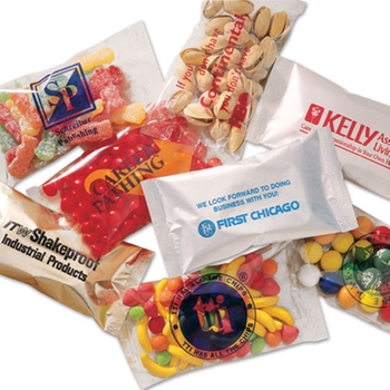 Promotional Sweet and salty treats make this a tasty giveaway!