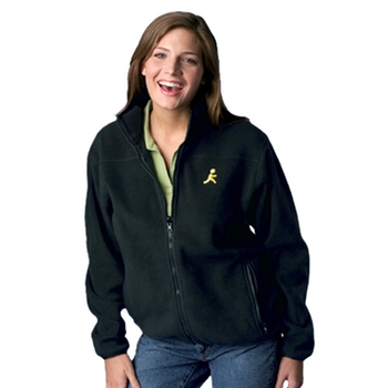 Promotional Keep warm with this 100% polyester fleece jacket.