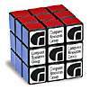 Promotional Original Rubik&prime;s ™ Cube ® Puzzle - 9 panel with Logo