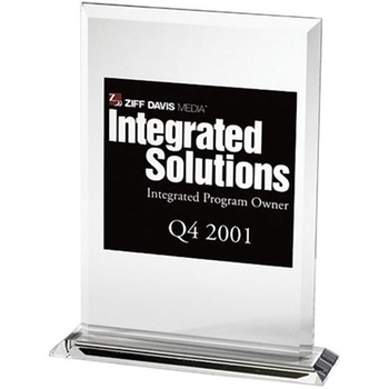 Promotional Reward the excellence of the members of your team with this rectangle acrylic award.