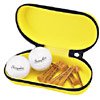 Promotional Sunglass Case with Top Flite � XL Pure Distance Golf Balls and Tees with Logo