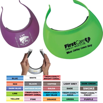 Promotional One of our most popular visors with foam comfort strip. Made in the USA.