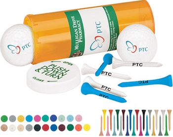 Promotional Here's what the Doctor at Mulligan Drive Pharmacy is recommending for this golf season: 2 Top Flite � XL Pure Distance golf balls and 6 imprinted tees.