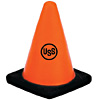 Promotional Traffic Cone Stress Ball with Logo
