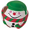 Promotional Snowman Stress Ball with Logo