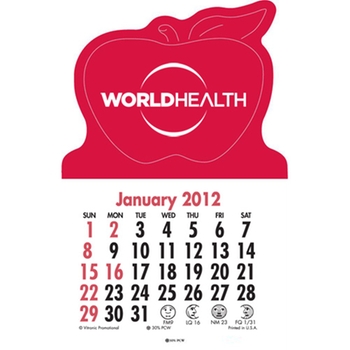 Promotional The original stick-on calendar - apple shaped for good promotional health!