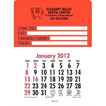 Promotional The original stick-on calendar - named one of the five most innovative products of the last 100 years of Promotional Products.