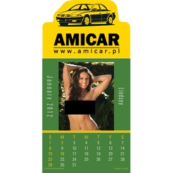 Promotional The original stick-on topless calendar, named one of the five most innovative products of the last 100 years of Promotional Products.