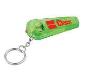 Promotional Pocket Whistle Key-Light Keychain with Logo