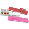 Promotional Super-7 All-Week Pill Box - 8" with Logo
