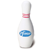 Promotional Bowling Pin Stress Ball with Logo