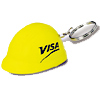 Promotional Mini Hard Hat Keychain Stress Ball with Logo