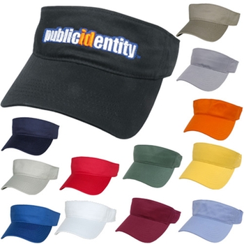 Promotional Popularly priced imprinted visor.