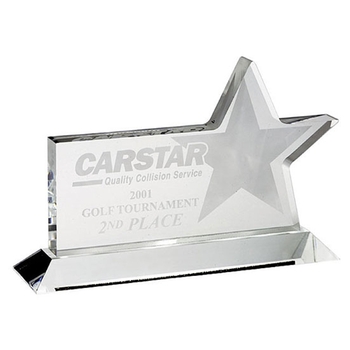 Promotional Reward the excellence of the members of your team with this acrylic star award.