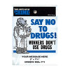 Promotional Litter Bag - Good Health Theme - 9" x 12" with Logo