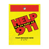 Promotional Litter Bag - Safety & Prevention Theme - 9" x 12" with Logo