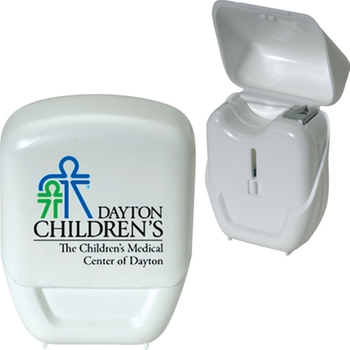 Promotional This freshening floss fits in a purse, pocket or briefcase and features your logo front and center.