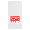 Promotional 3-Ply Facial Soft White Dinner Napkins, 1/8 Fold with Logo