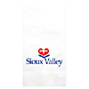 Promotional 2-Ply Facial White Dinner Napkins - 1/8 Fold with Logo
